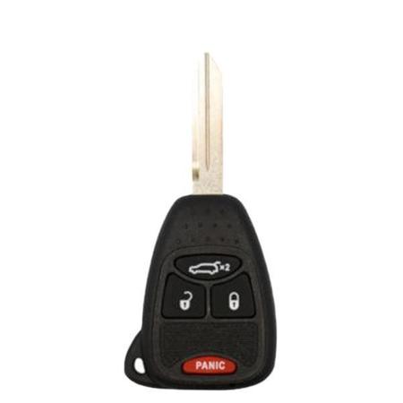 SOLIDKEYS SolidKeys: Chrysler, Dodge, Jeep OEM Replacement Remote Key - 4 Button w/ Hatch SLD-CDHKL-G033